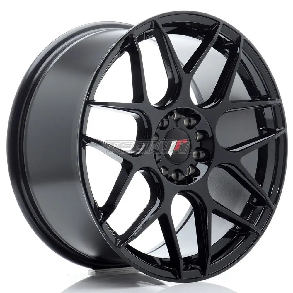 Japan Racing Jr18 Alloy Wheel 18X8.5 Et45 5X112/114 Gloss Black Wheels