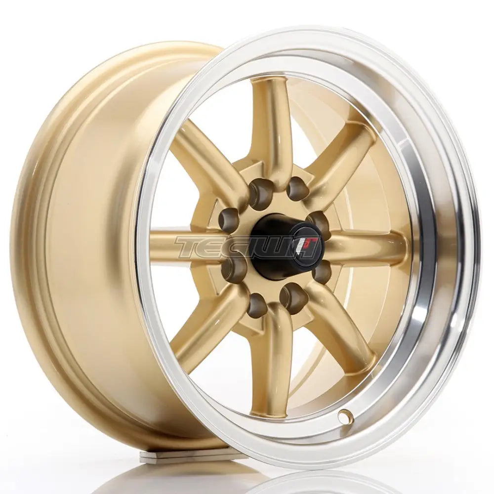 Japan Racing Jr19 Alloy Wheel 14X7 Et0 4X100/114 Gold Wheels