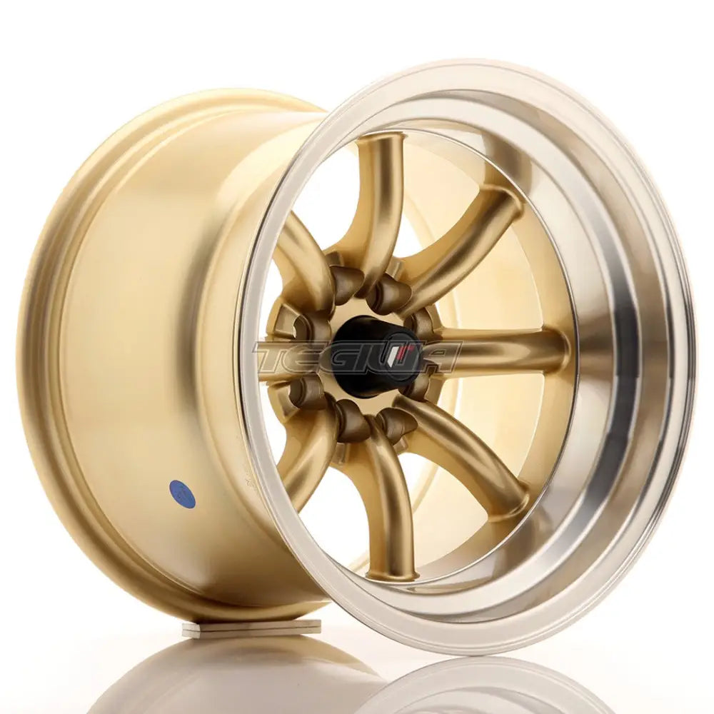 Japan Racing Jr19 Alloy Wheel 15X10.5 Et-32 4X100/114 Gold Wheels