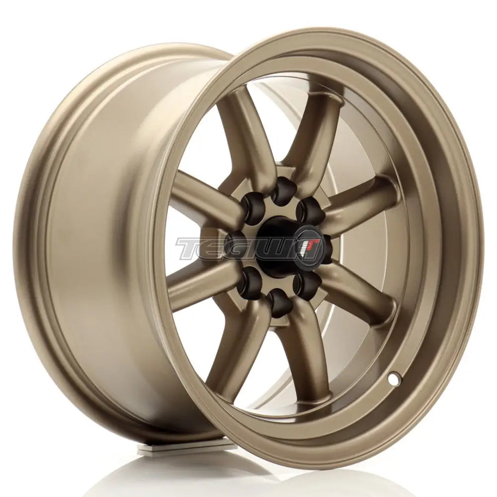 Japan Racing Jr19 Alloy Wheel 15X8 Et0 4X100/108 Matt Bronze Wheels