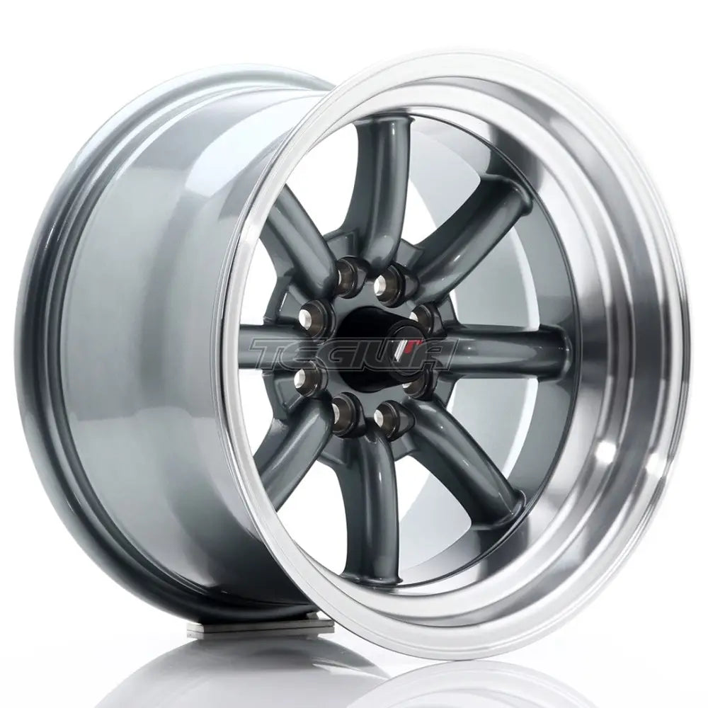 Japan Racing Jr19 Alloy Wheel 15X9 Et-13 4X100/108 Gun Metal Wheels