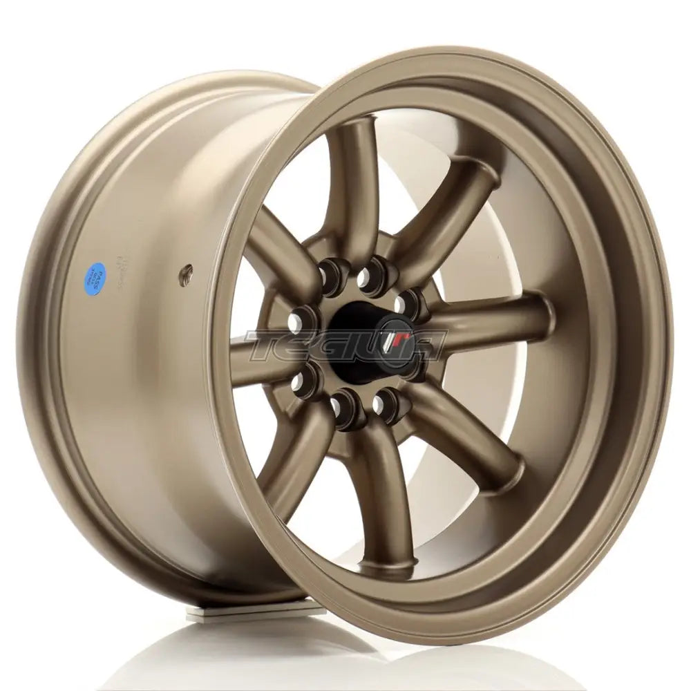 Japan Racing Jr19 Alloy Wheel 15X9 Et-13 4X100/108 Matt Bronze Wheels