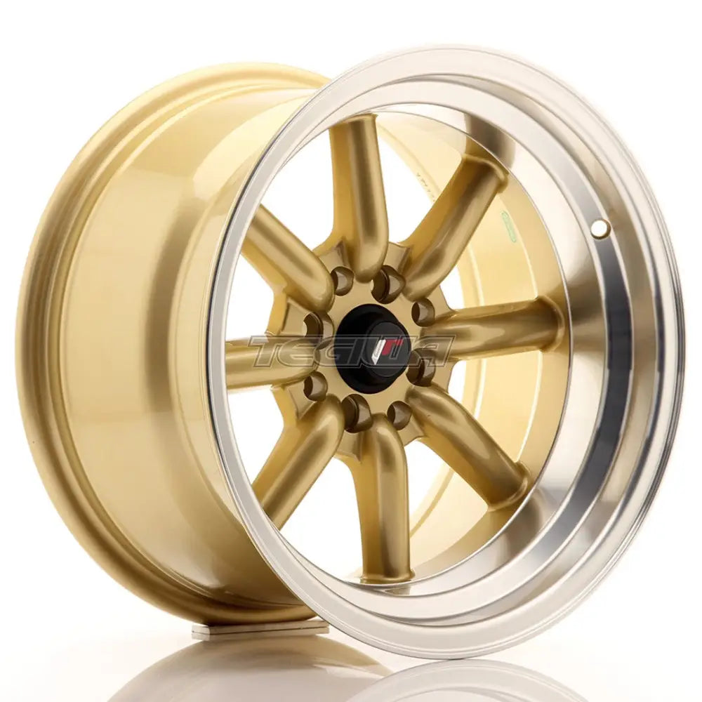 Japan Racing Jr19 Alloy Wheel 16X9 Et-15 4X100/114 Gold Wheels