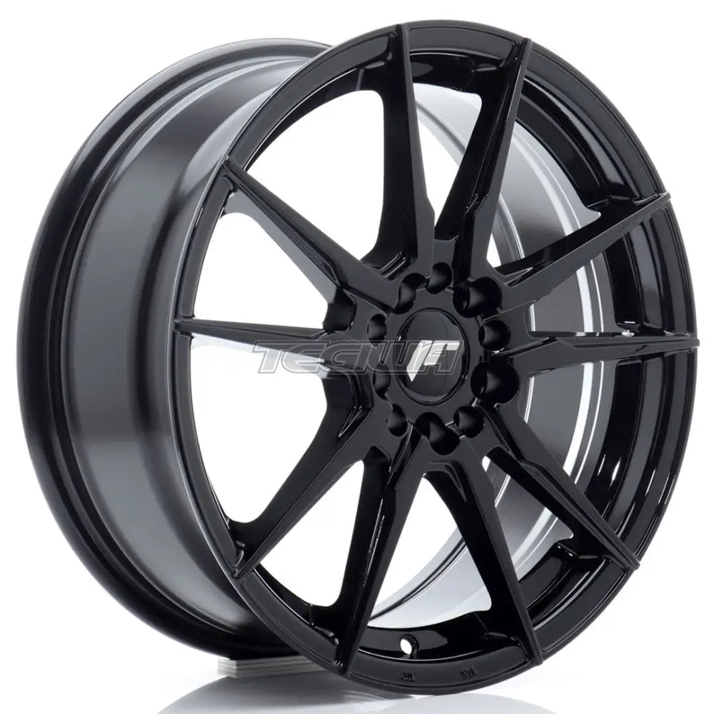 Japan Racing Jr21 Alloy Wheel 17X7 Et25 4X100/108 Gloss Black Wheels