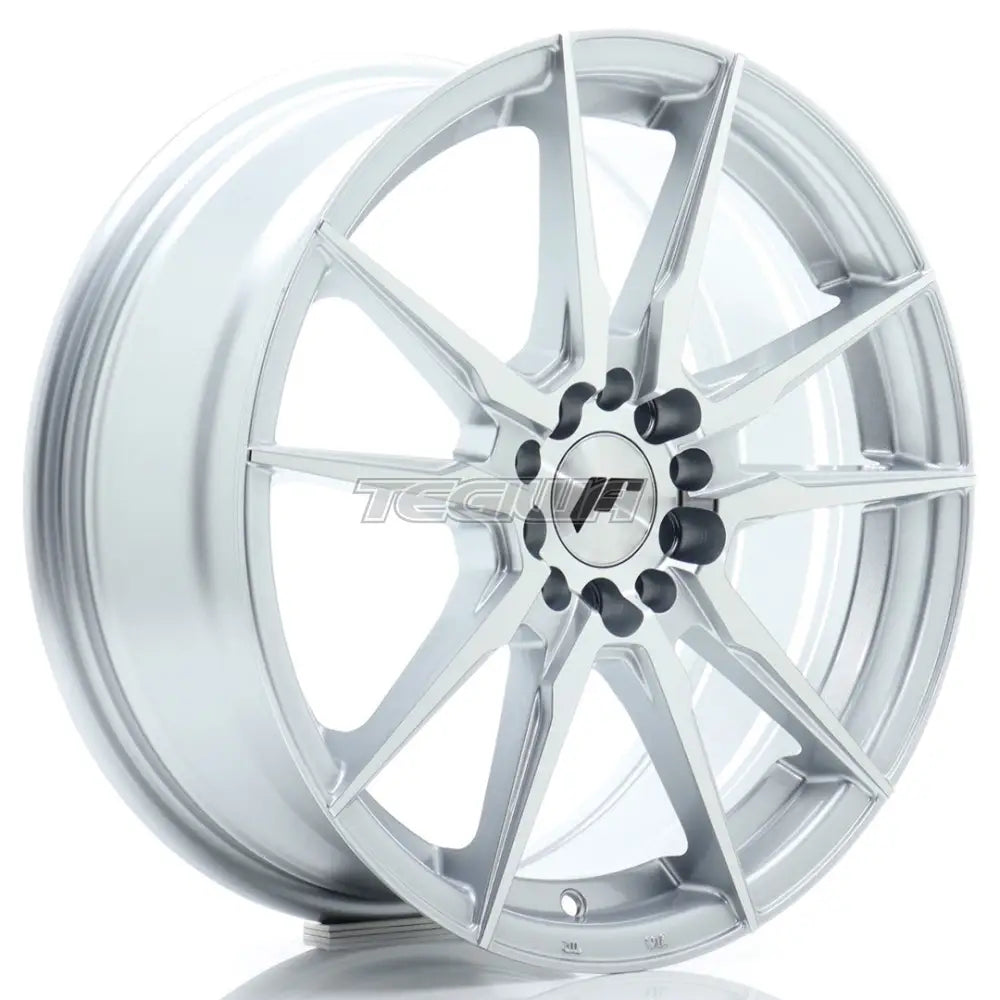 Japan Racing Jr21 Alloy Wheel 17X7 Et40 4X100/114 Silver Machined Wheels