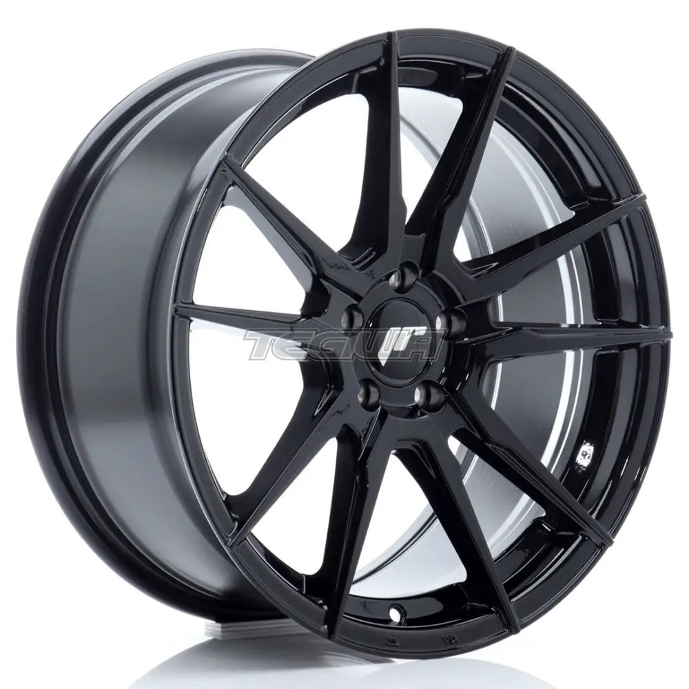 Japan Racing Jr21 Alloy Wheel 17X8 Et35 5X100 Gloss Black Wheels