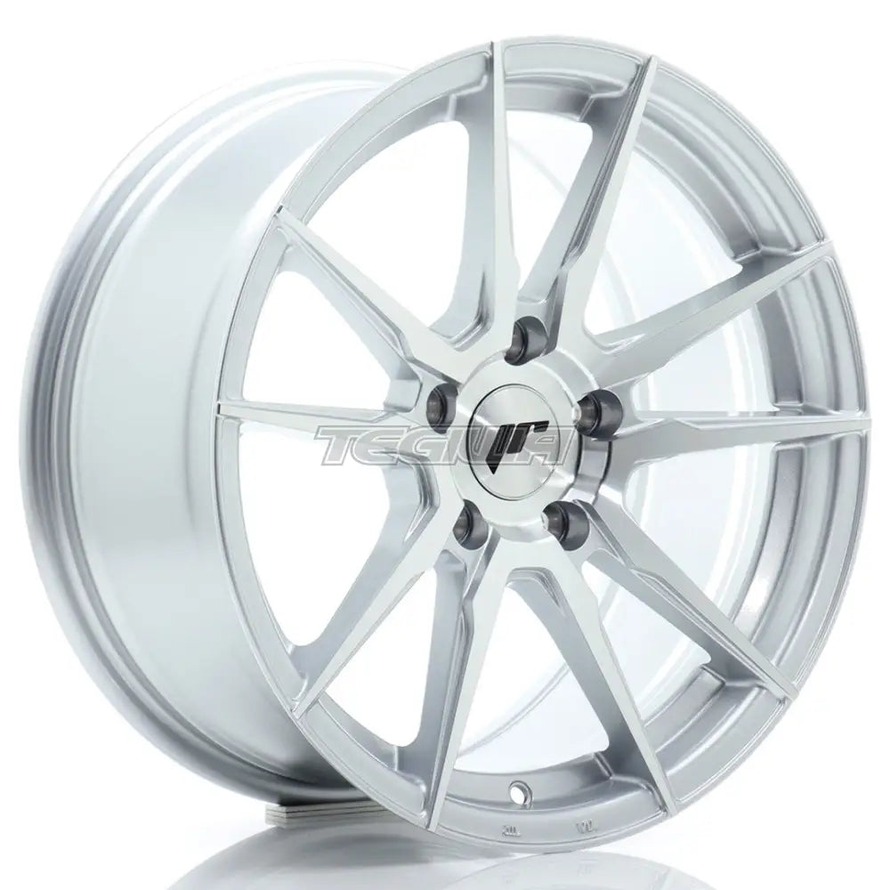 Japan Racing Jr21 Alloy Wheel 17X8 Et35 5X100 Silver Machined Wheels