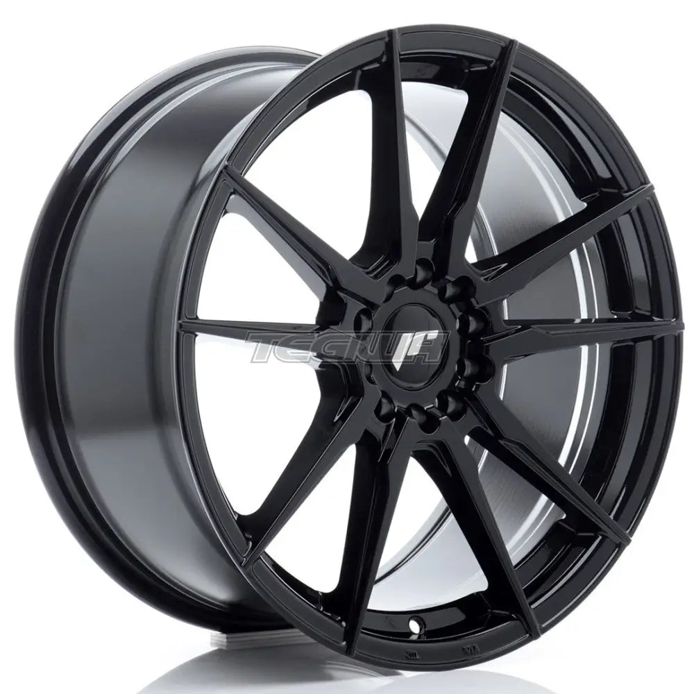 Japan Racing Jr21 Alloy Wheel 18X8.5 Et35 5X100/120 Gloss Black Wheels