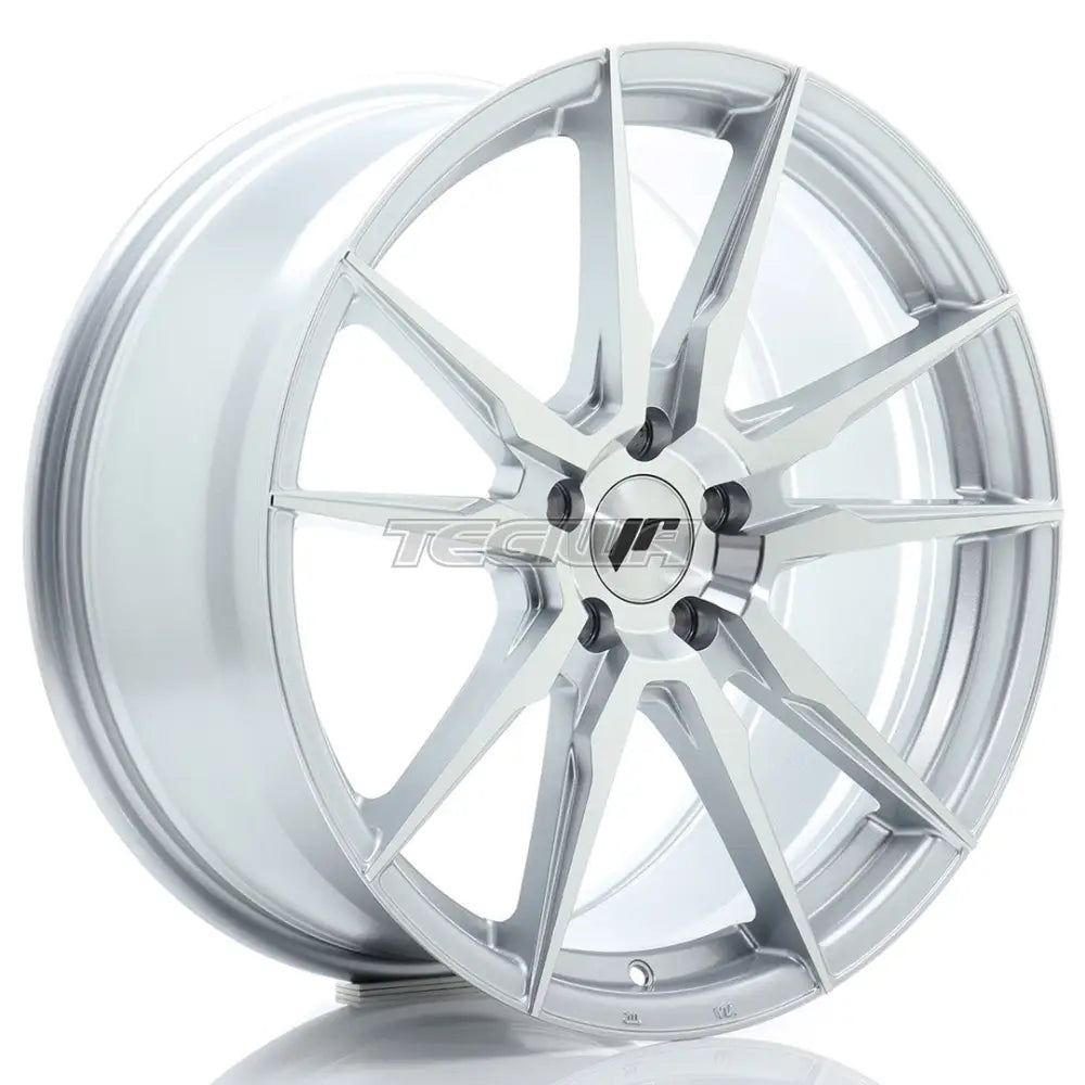 Japan Racing Jr21 Alloy Wheel 19X8.5 Et35 5X120 Silver Machined Face Wheels