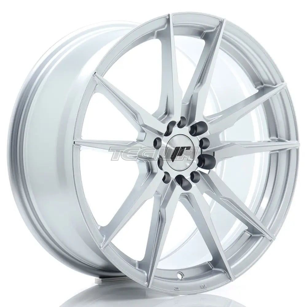 Japan Racing Jr21 Alloy Wheel 19X8.5 Et45 5X112/114 Silver Machined Face Wheels