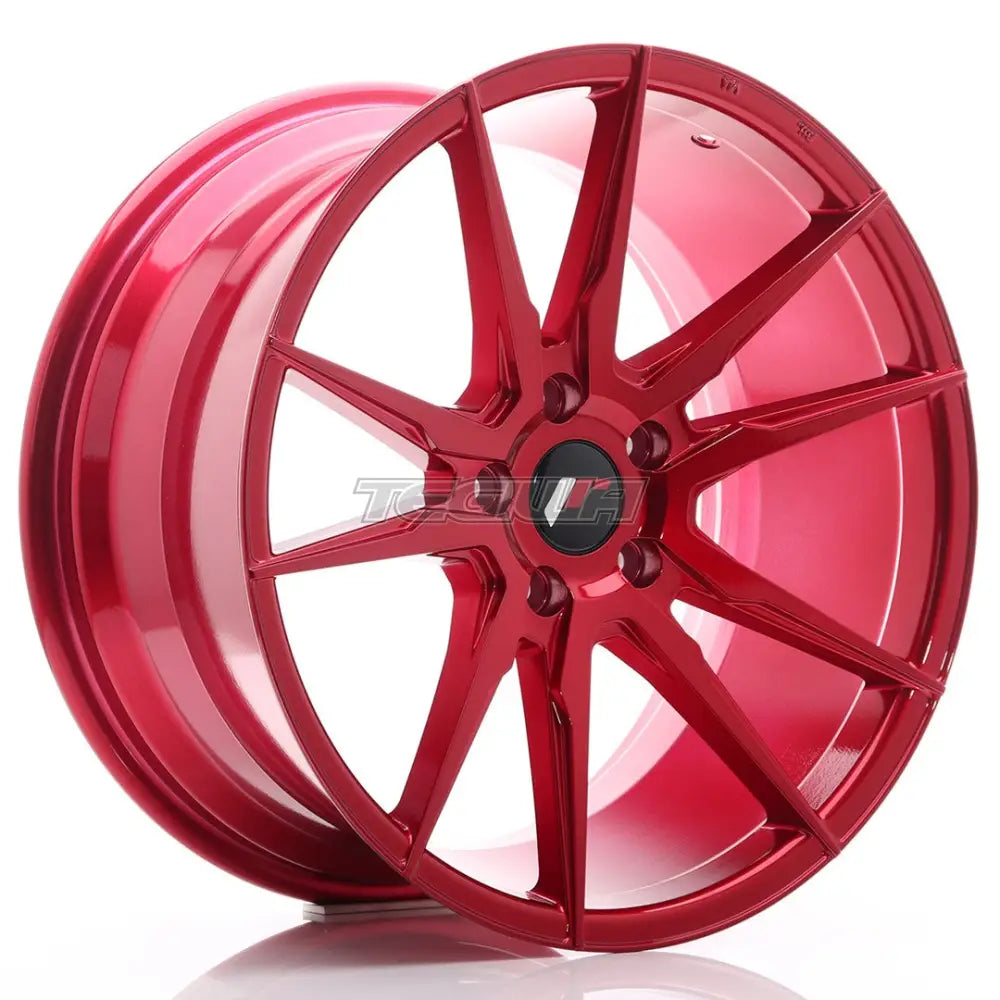 Japan Racing Jr21 Alloy Wheel 19X9.5 Et40 5X120 Platinum Red Wheels