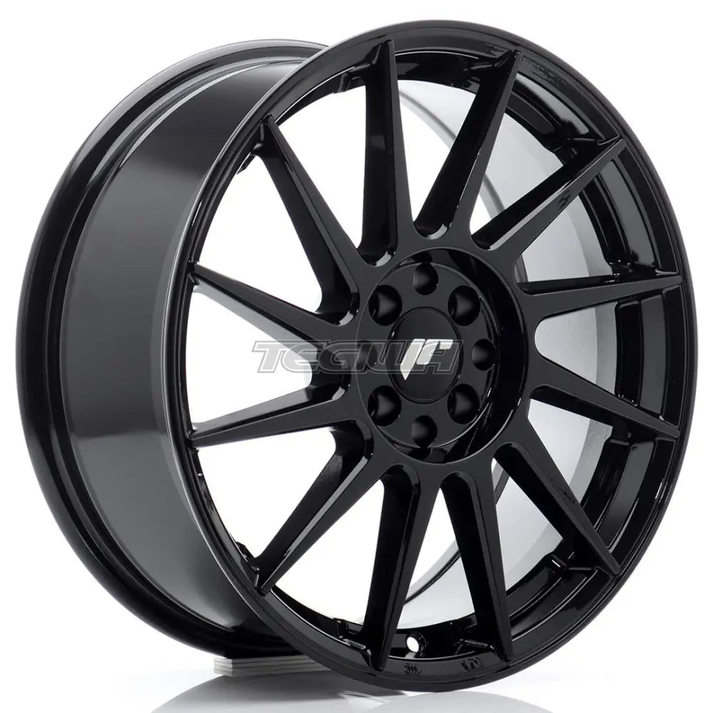 Japan Racing Jr22 Alloy Wheel 17X7 Et25 4X100/108 Gloss Black Wheels