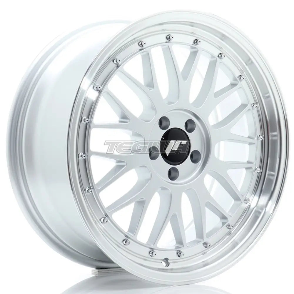 Japan Racing Jr23 Alloy Wheel 18X8.5 Et25 5X120 Hyper Silver With Machined Lip Wheels