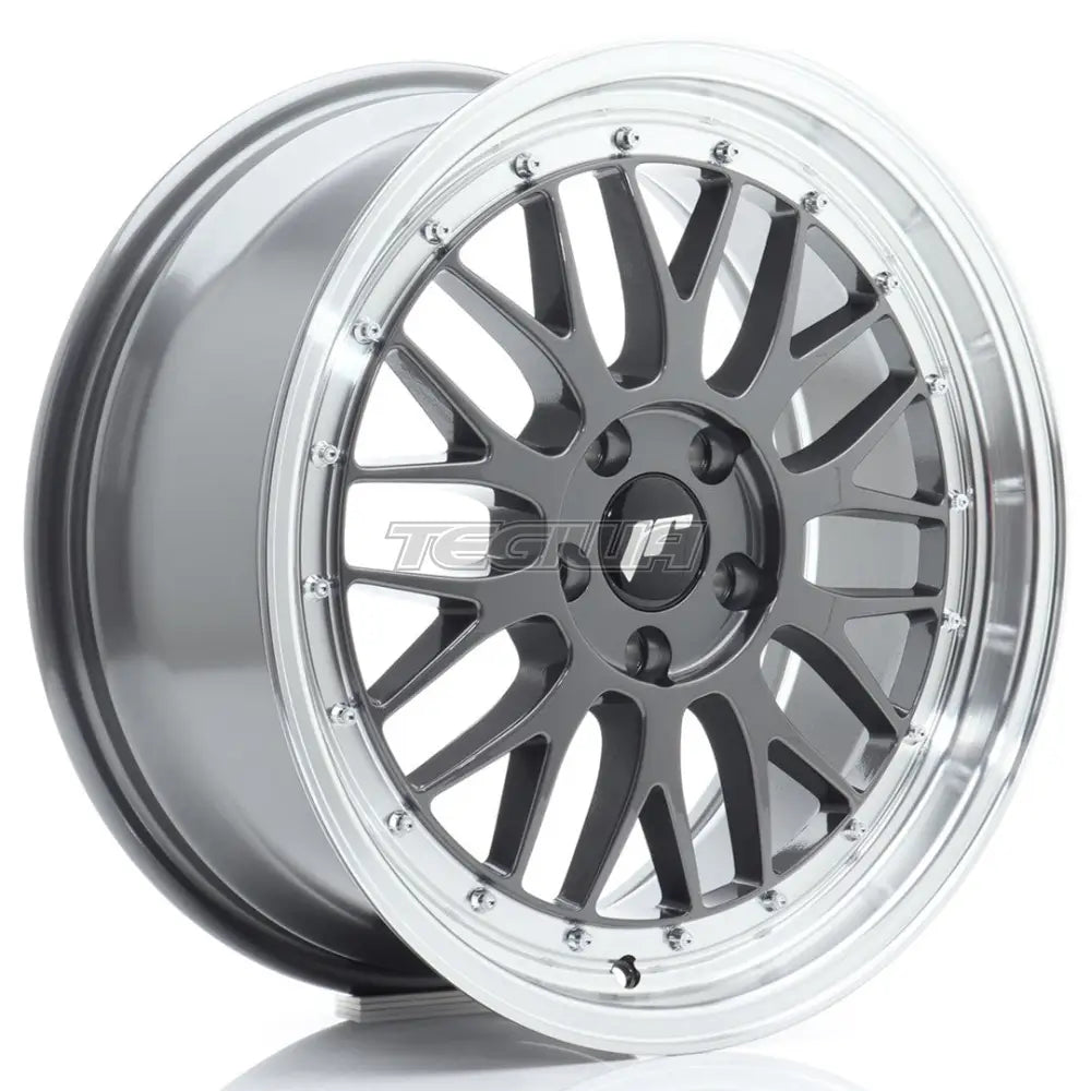 Japan Racing Jr23 Alloy Wheel 18X8 Et40 5X112 Hyper Gray With Machined Lip Wheels