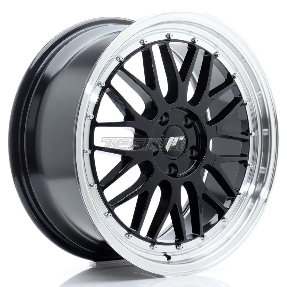 Japan Racing Jr23 Alloy Wheel 19X8.5 Et45 5X112 Gloss Black With Machined Lip Wheels