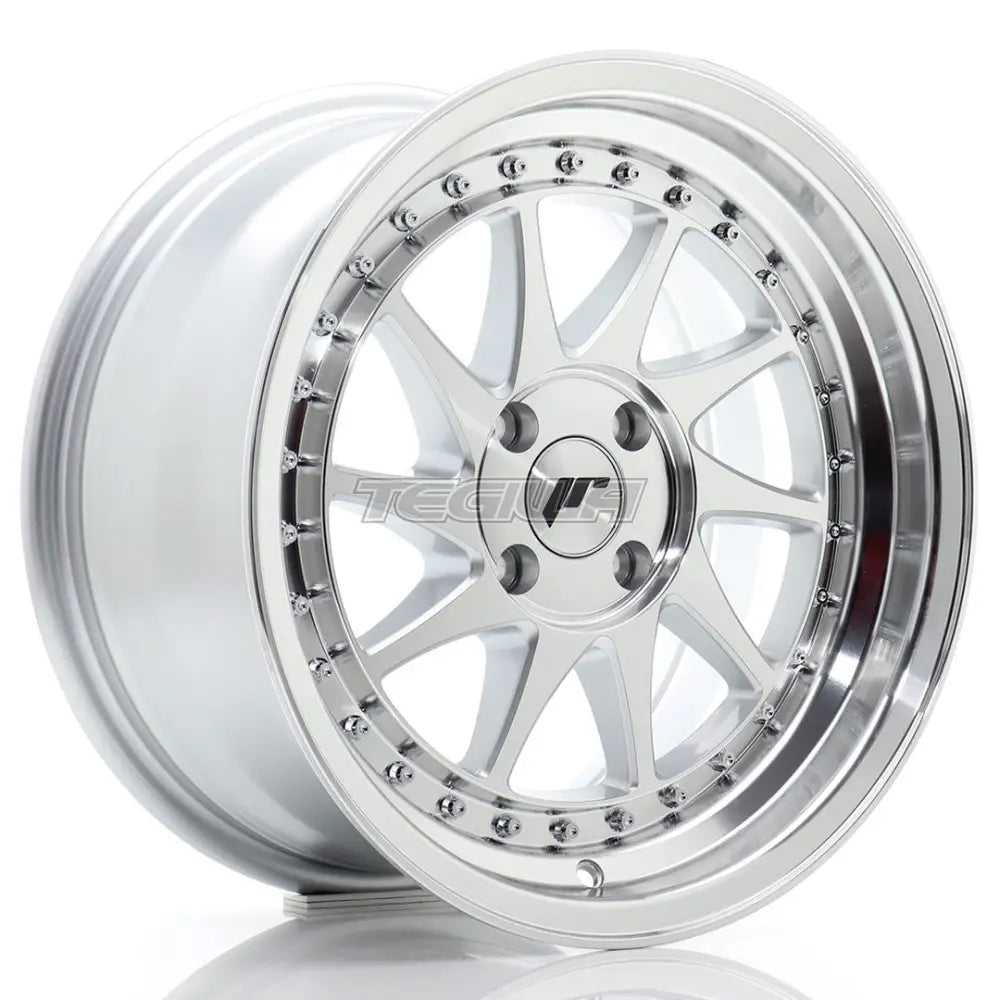 Japan Racing Jr26 Alloy Wheel 16X8 Et30 4X100 Silver Machined Face Wheels