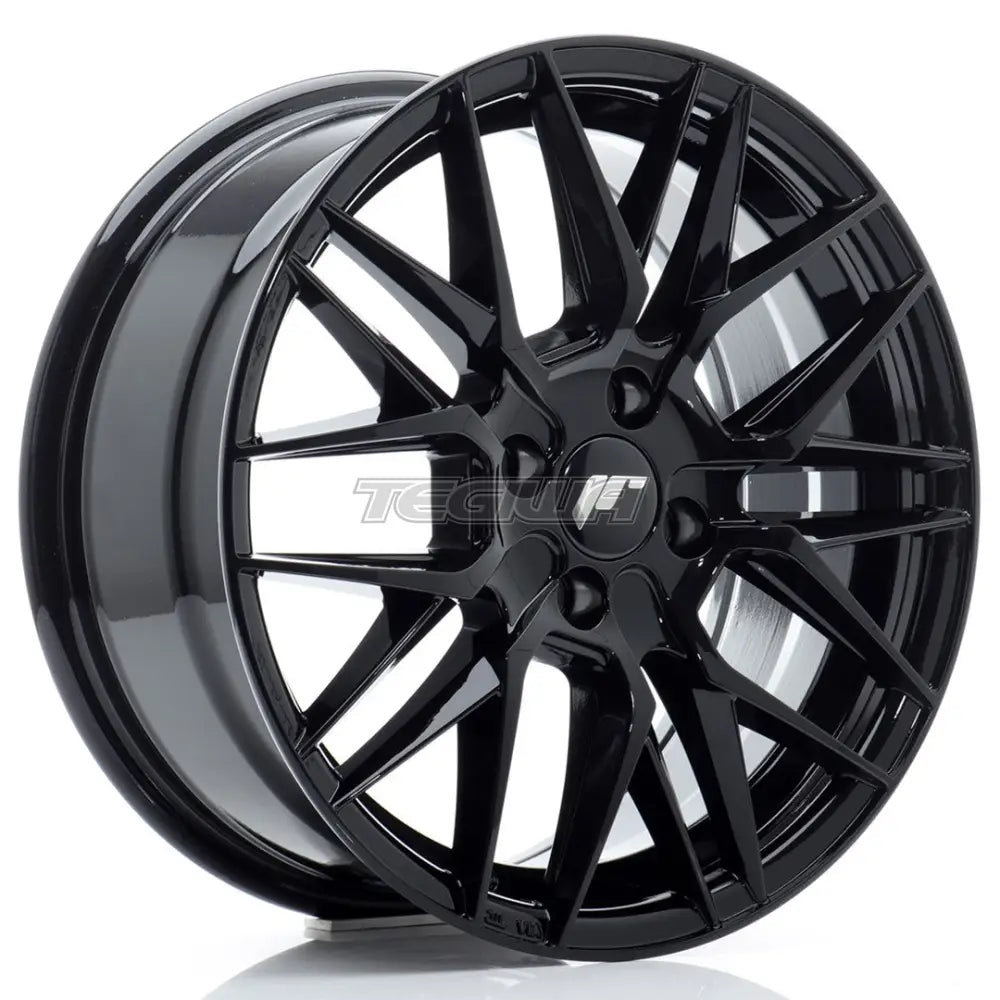 Japan Racing Jr28 Alloy Wheel 16X7 Et25 4X100 Gloss Black Wheels