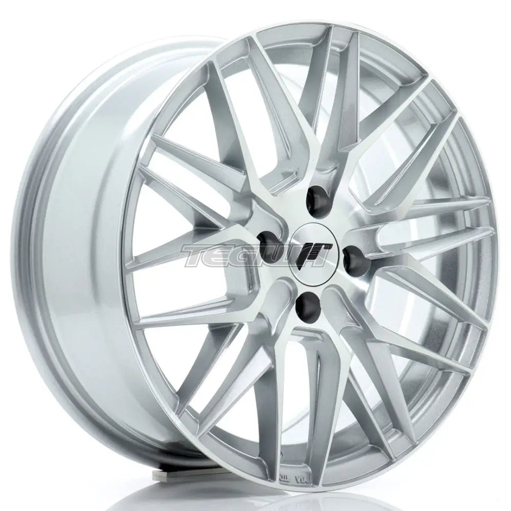 Japan Racing Jr28 Alloy Wheel 16X7 Et25 4X100 Silver Machined Face Wheels