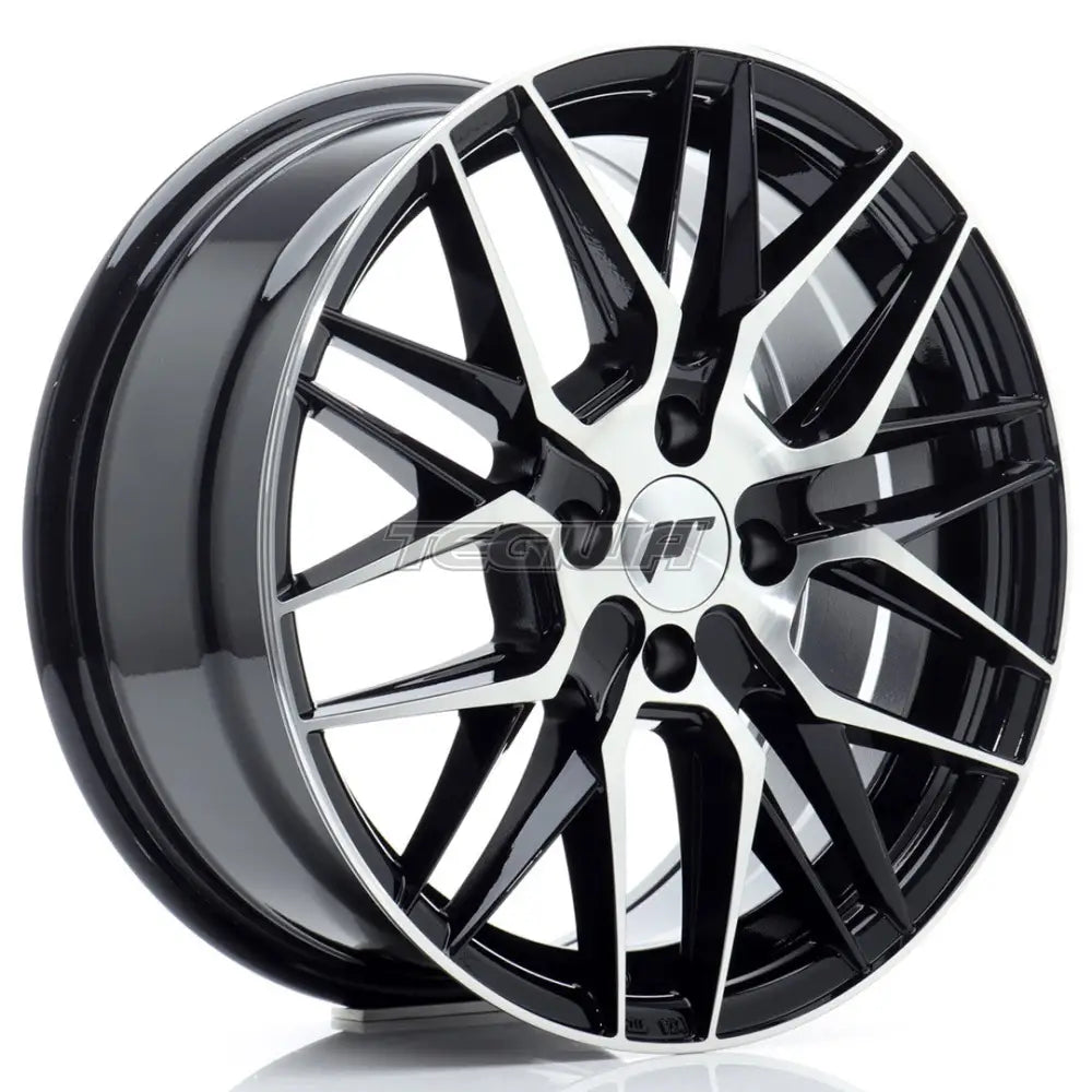 Japan Racing Jr28 Alloy Wheel 16X7 Et40 4X100 Gloss Black Machined Face Wheels