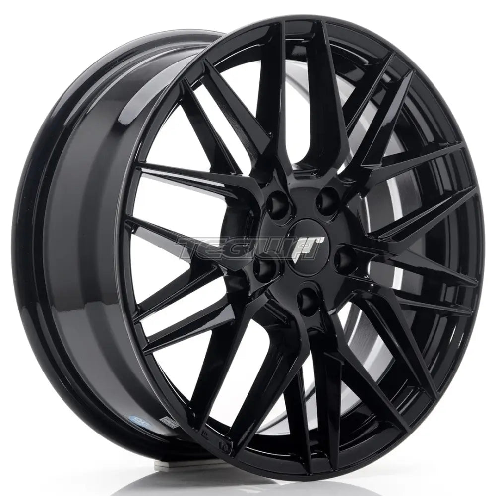 Japan Racing Jr28 Alloy Wheel 17X7 Et25 4X108 Gloss Black Wheels