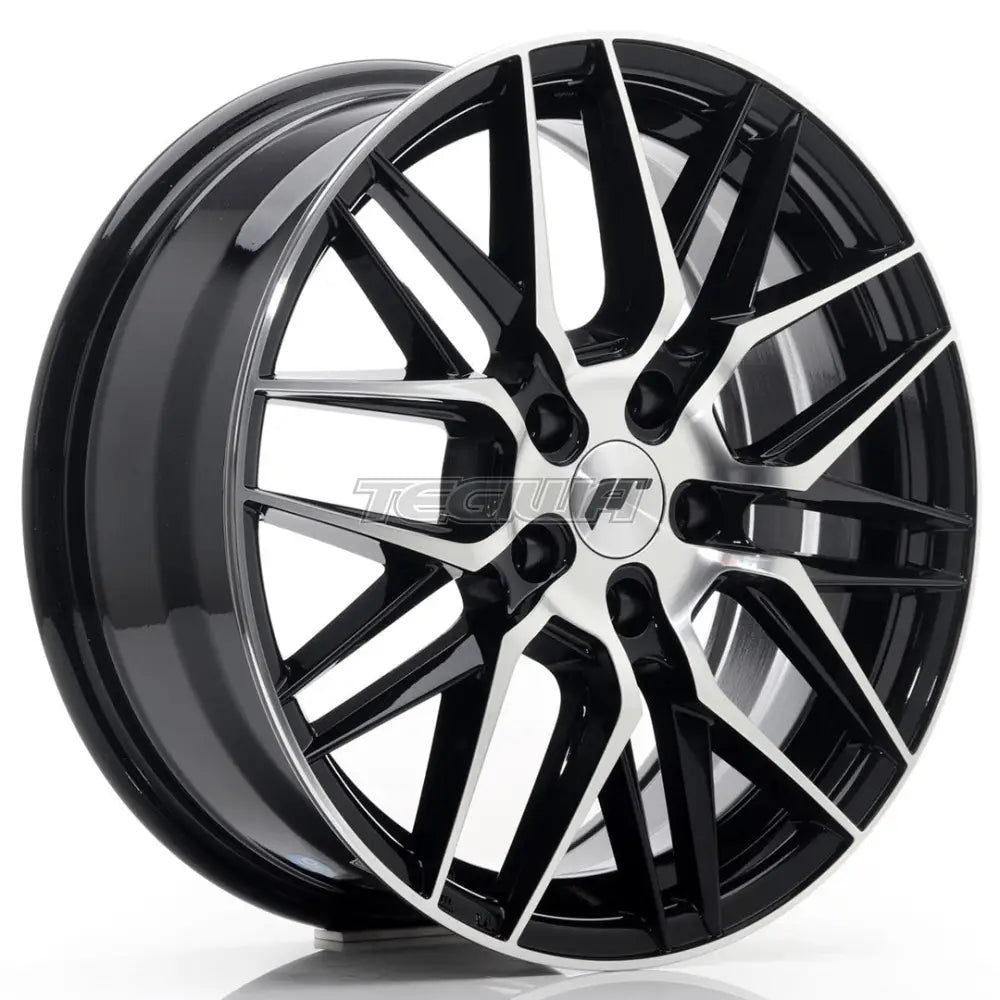 Japan Racing Jr28 Alloy Wheel 17X7 Et35 5X100 Gloss Black Machined Face Wheels