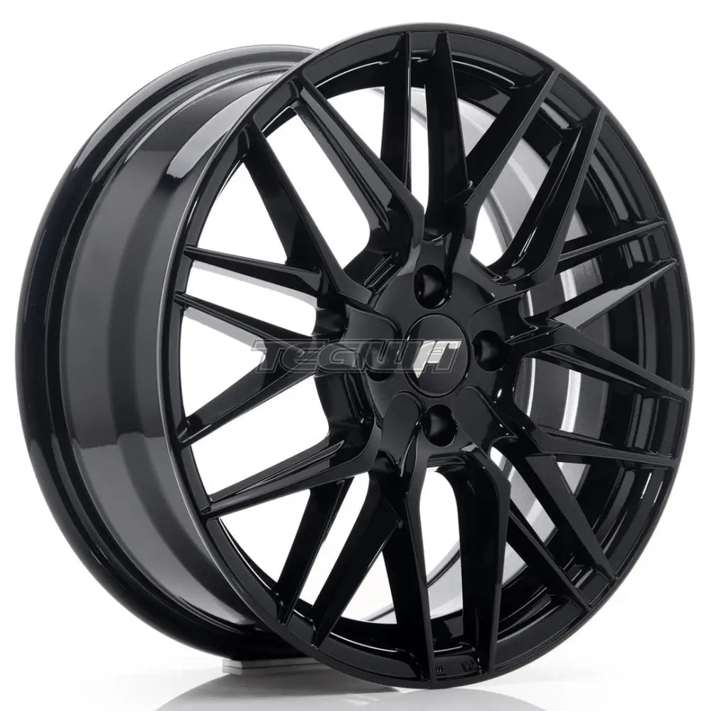 Japan Racing Jr28 Alloy Wheel 17X7 Et40 4X100 Gloss Black Wheels