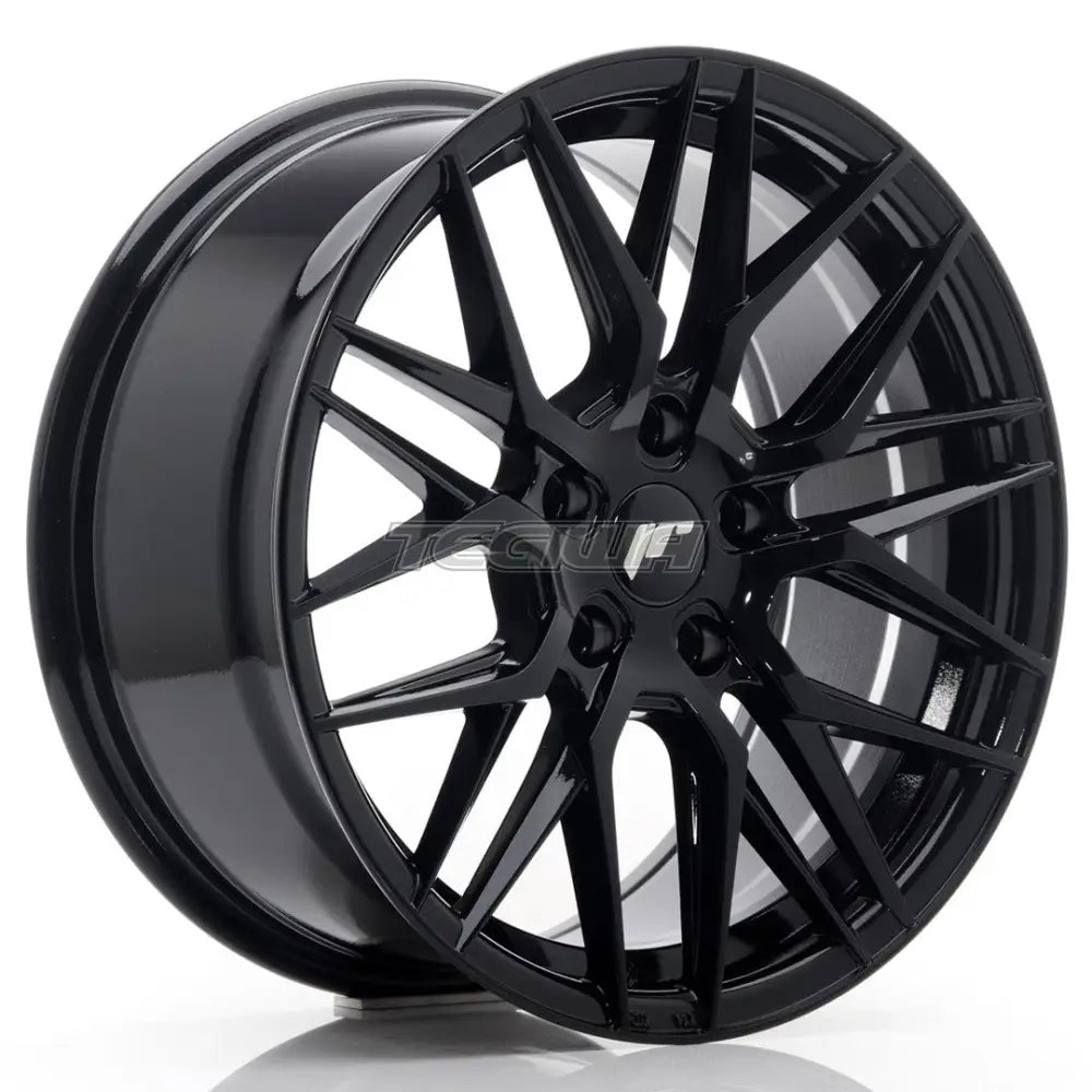 Japan Racing Jr28 Alloy Wheel 17X8 Et35 5X100 Gloss Black Wheels