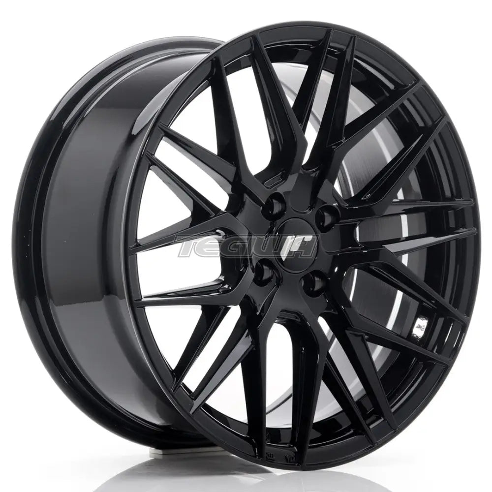 Japan Racing Jr28 Alloy Wheel 17X8 Et40 4X100 Gloss Black Wheels