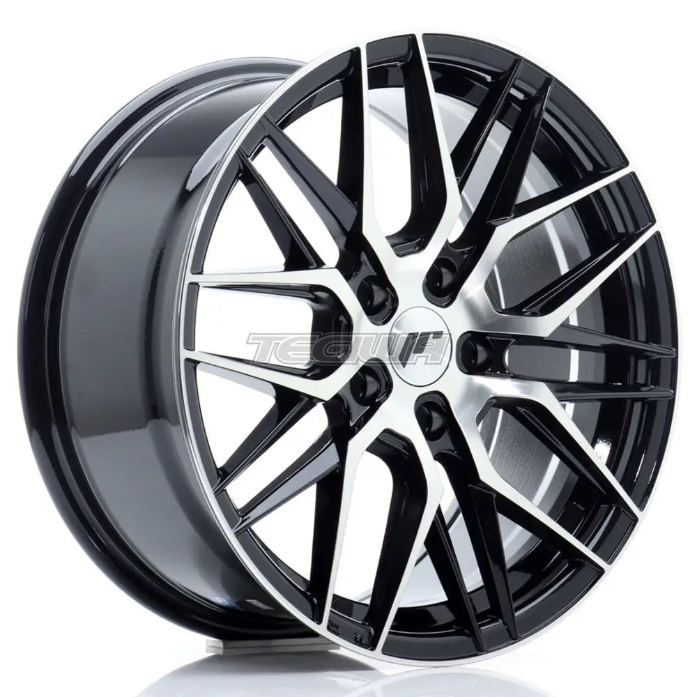 Japan Racing Jr28 Alloy Wheel 17X8 Et40 5X112 Gloss Black Machined Face Wheels