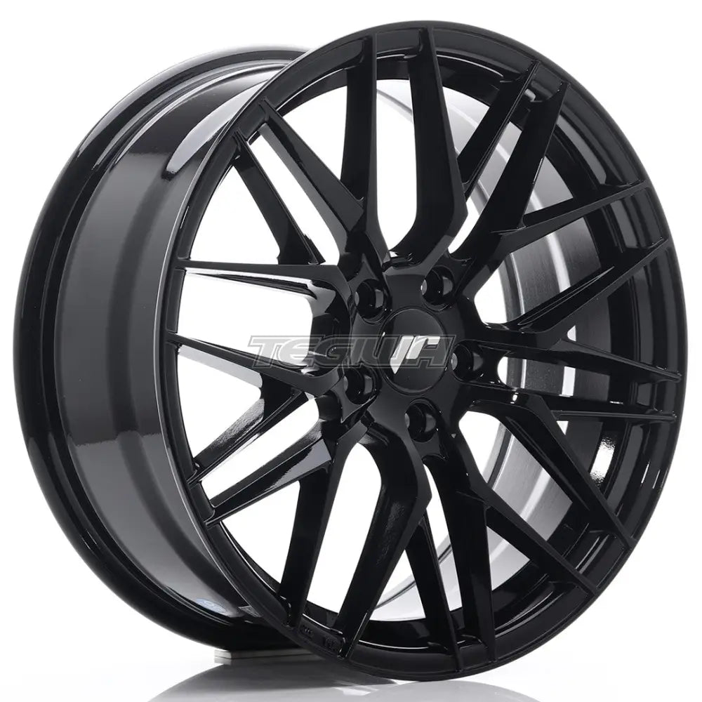 Japan Racing Jr28 Alloy Wheel 18X7.5 Et40 5X100 57Mm Cb Gloss Black Wheels