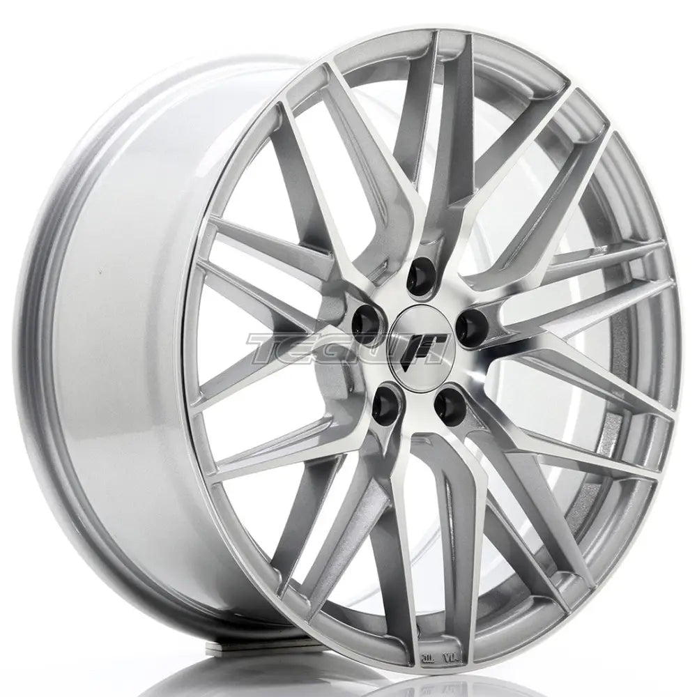 Japan Racing Jr28 Alloy Wheel 18X8.5 Et35 5X120 Silver Machined Face Wheels