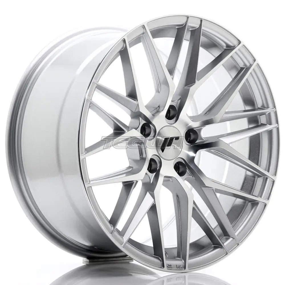 Japan Racing Jr28 Alloy Wheel 18X9.5 Et35 5X120 Silver Machined Face Wheels