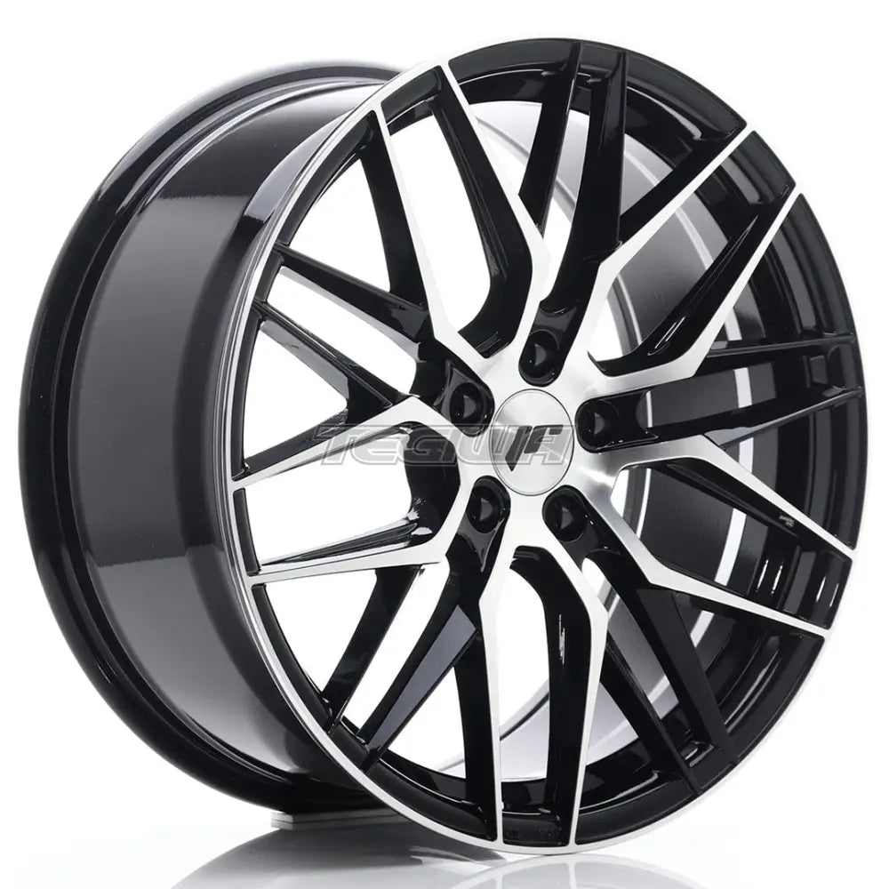 Japan Racing Jr28 Alloy Wheel 19X8.5 Et35 5X112 Gloss Black Machined Face Wheels