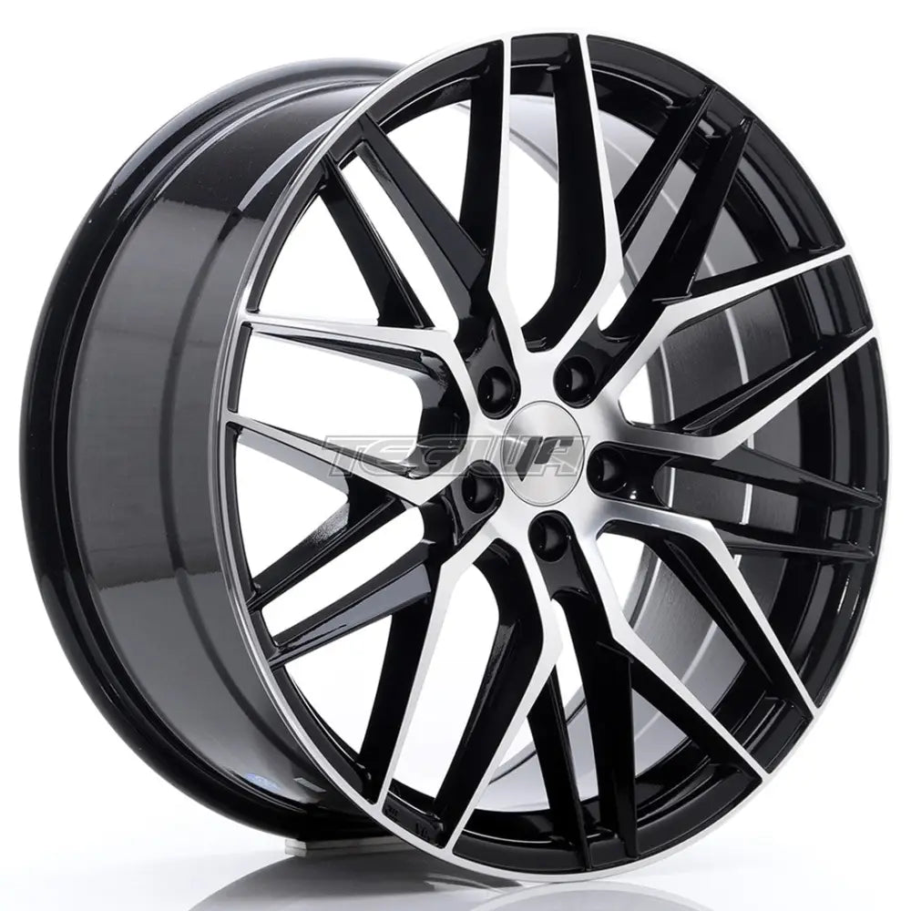 Japan Racing Jr28 Alloy Wheel 20X8.5 Et40 5X108 Gloss Black Machined Face Wheels