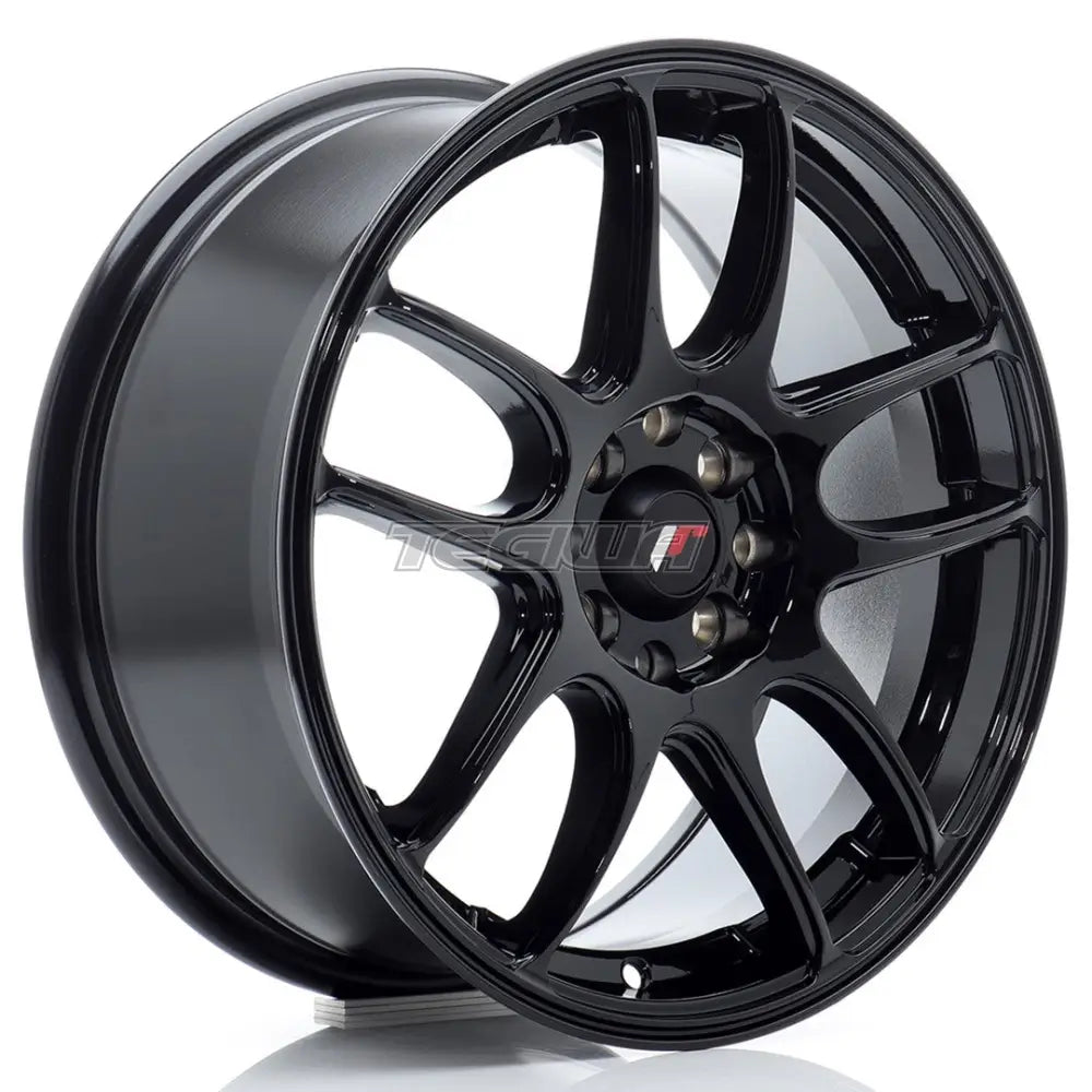 Japan Racing Jr29 Alloy Wheel 16X7 Et40 4X100/108 Gloss Black Wheels