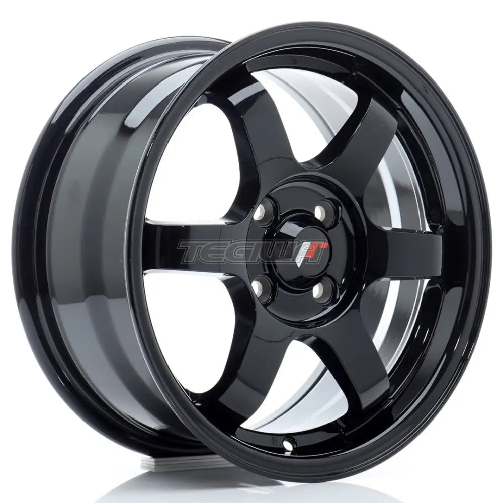 Japan Racing Jr3 Alloy Wheel 15X7 Et25 4X100 Gloss Black Wheels