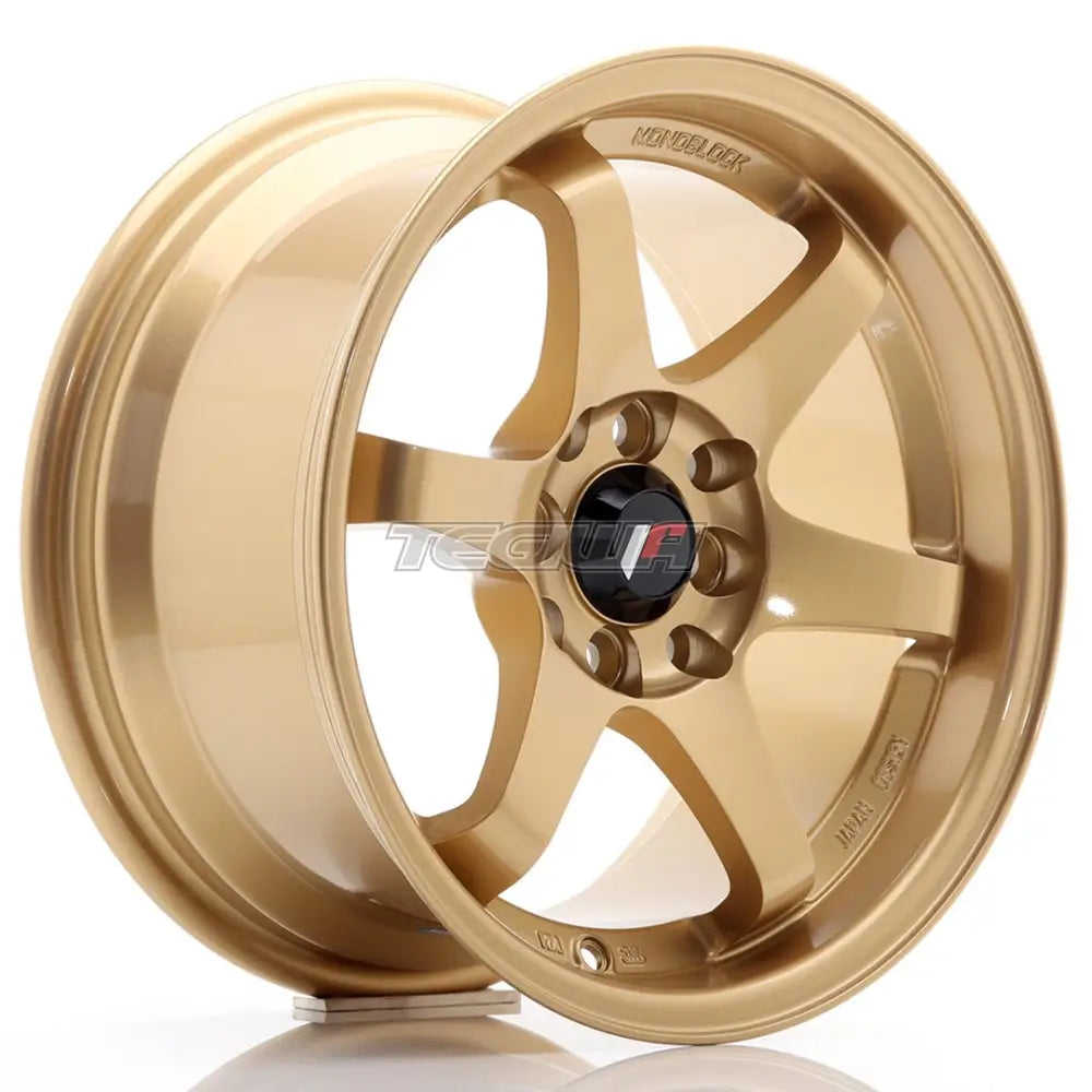 Japan Racing Jr3 Alloy Wheel 15X7 Et25 4X100 Gold Wheels