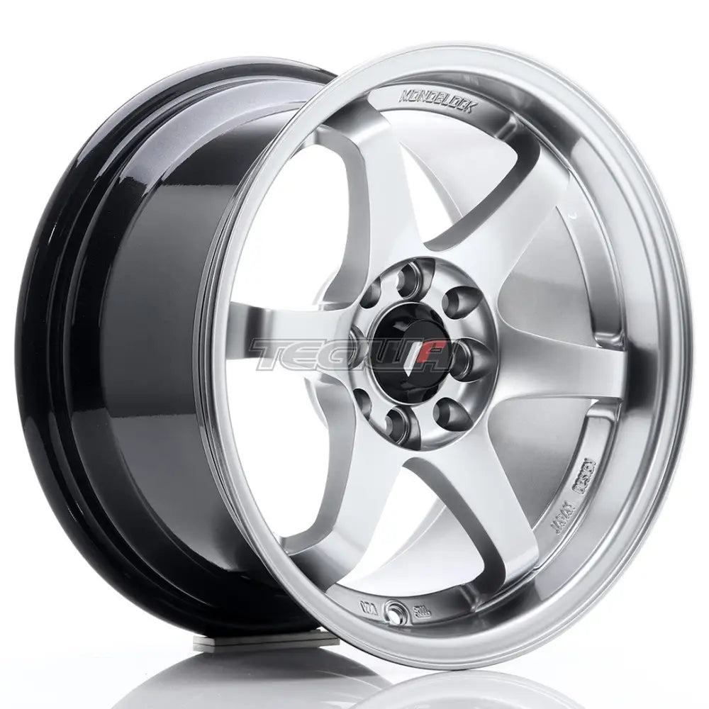 Japan Racing Jr3 Alloy Wheel 15X8 Et25 4X100/108 Hyper Silver Wheels