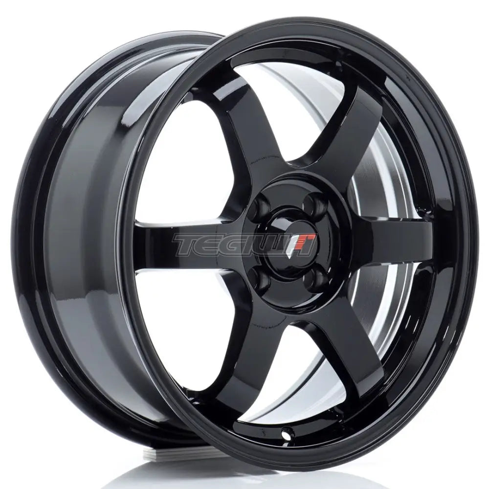 Japan Racing Jr3 Alloy Wheel 16X7 Et25 4X100 Gloss Black Wheels