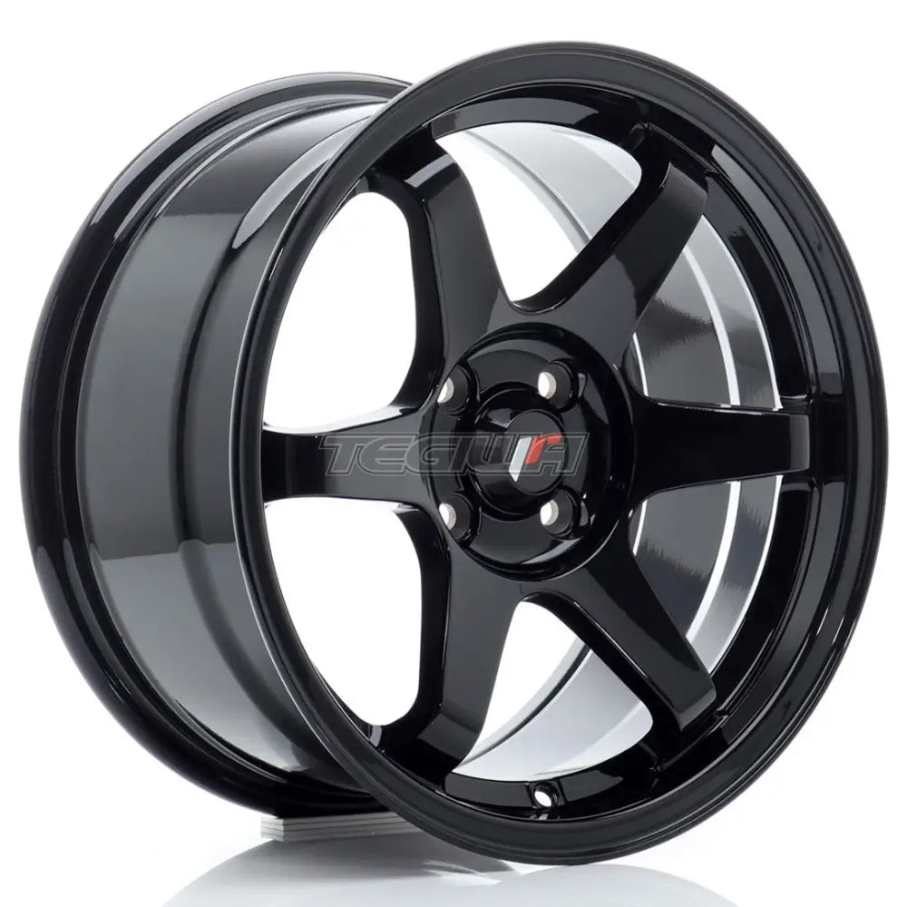 Japan Racing Jr3 Alloy Wheel 16X8 Et25 4X100 Gloss Black Wheels