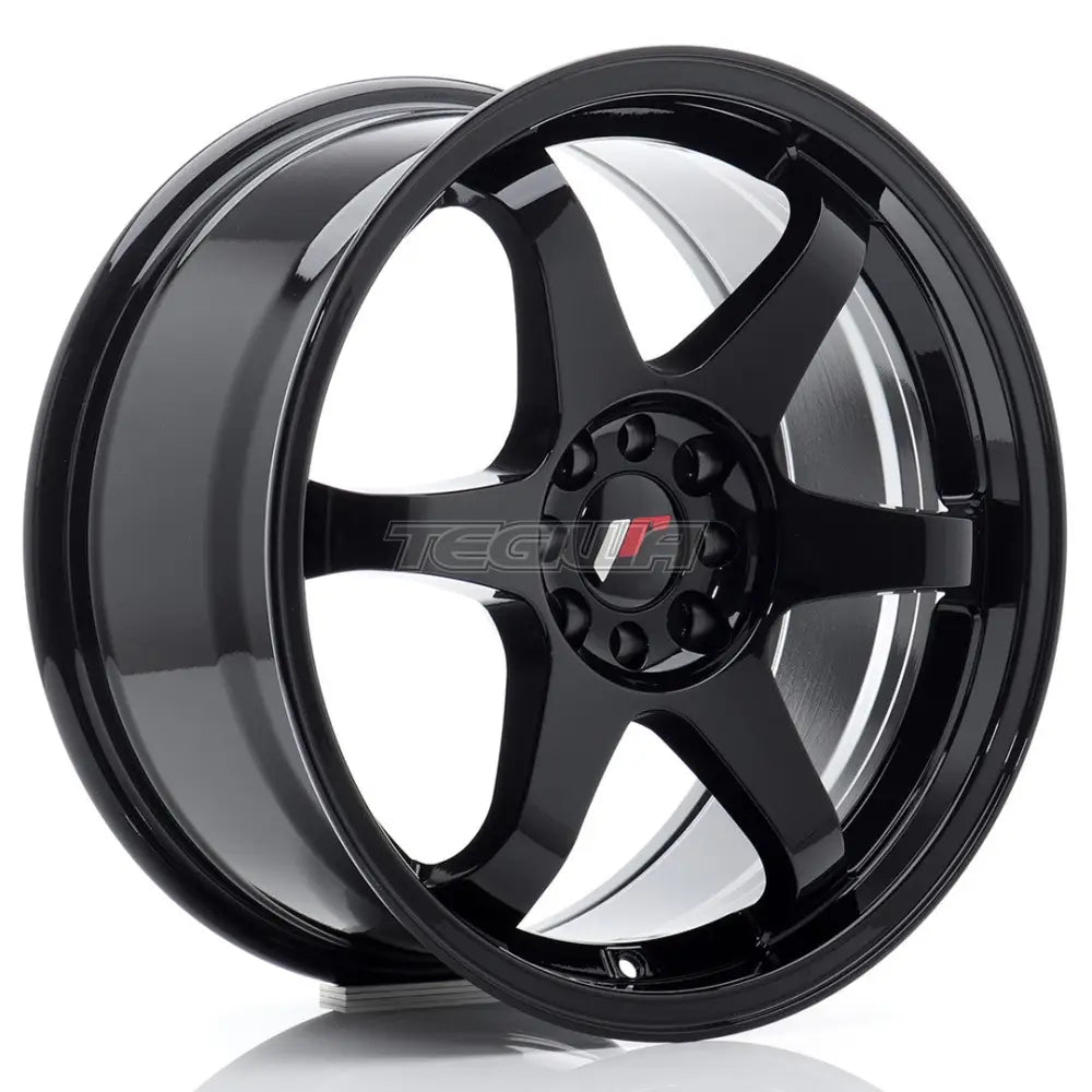 Japan Racing Jr3 Alloy Wheel 17X8 Et25 4X100/108 Gloss Black Wheels