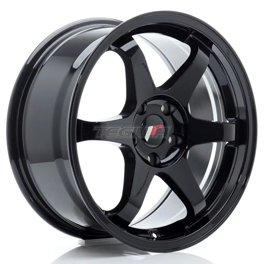 Japan Racing Jr3 Alloy Wheel 17X8 Et35 4X100 Gloss Black Wheels