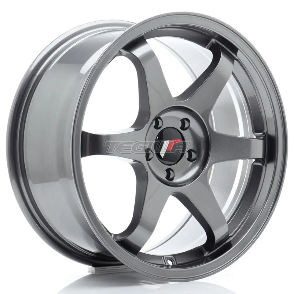 Japan Racing Jr3 Alloy Wheel 17X8 Et35 5X100 Gun Metal Wheels