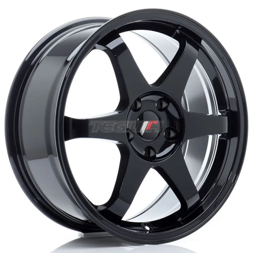 Japan Racing Jr3 Alloy Wheel 18X8 Et40 5X100 Gloss Black Wheels