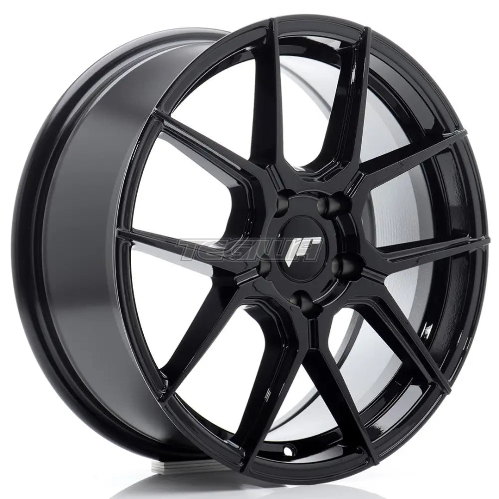 Japan Racing Jr30 Alloy Wheel 17X7 Et40 5X112 Gloss Black Wheels