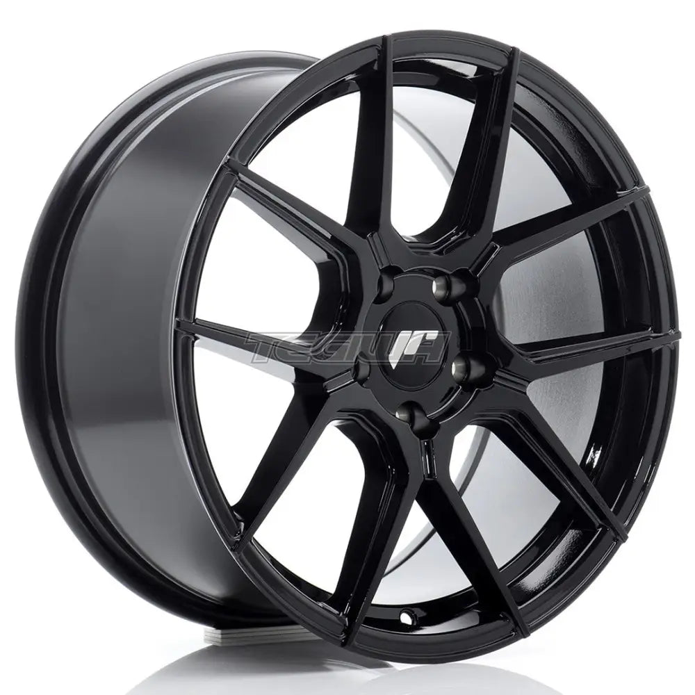 Japan Racing Jr30 Alloy Wheel 17X8 Et40 5X100 Gloss Black Wheels