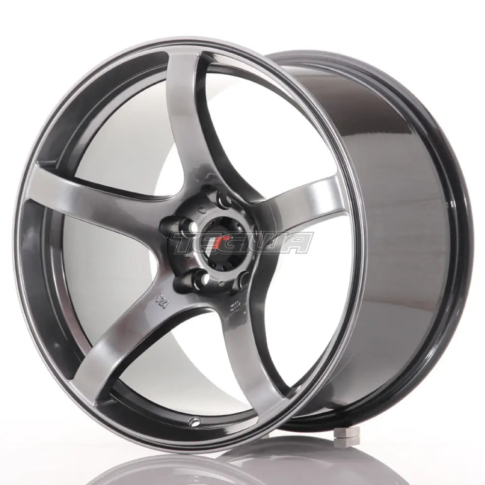 Japan Racing Jr32 Alloy Wheel 18X10.5 - 5X114.3 Et22 Hyper Black Clearance Wheels