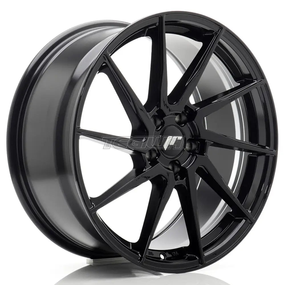 Japan Racing Jr36 Alloy Wheel 18X8 Et45 5X112 Gloss Black Wheels