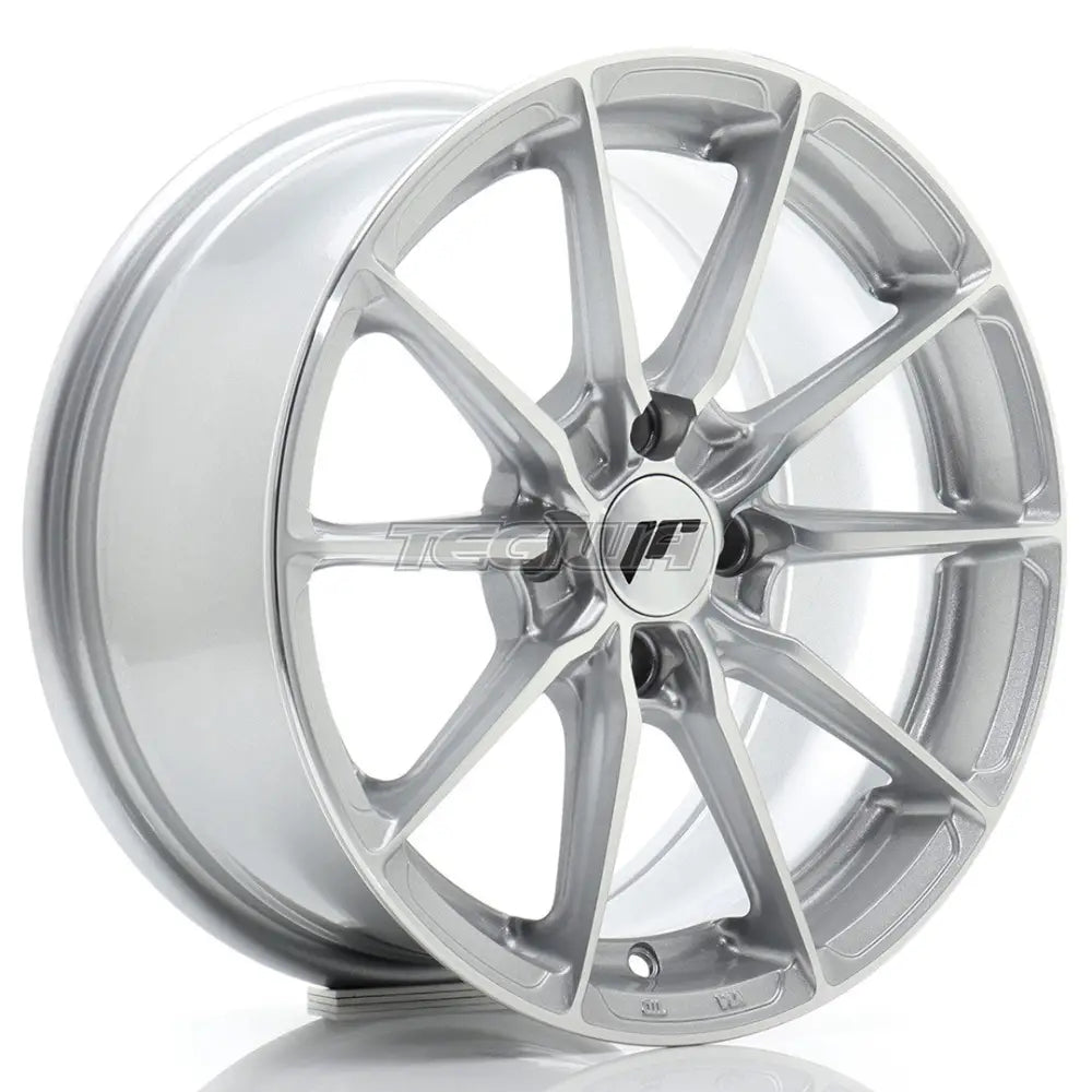 Japan Racing Jr37 Alloy Wheel 15X7 Et38 4X100 Silver Machined Face Wheels