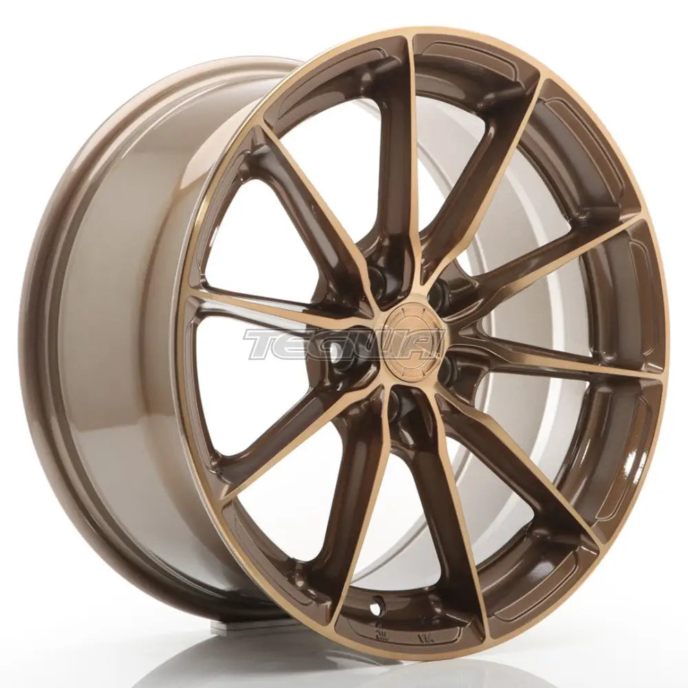 Japan Racing Jr37 Alloy Wheel 17X8 Et35 5X100 Platinum Bronze Wheels